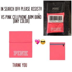 ISO!! VS Pink Cellphone Arm Band- In Search Of 💖